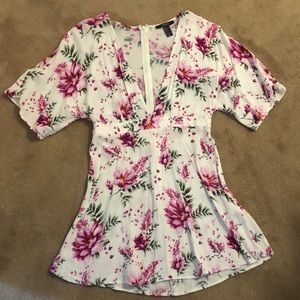 Gorgeous floral babydoll top